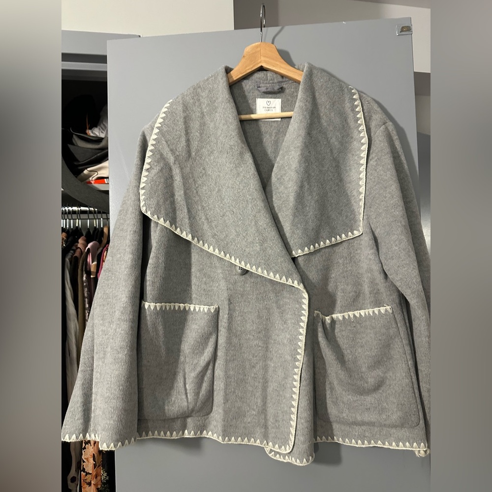 Primark Soft Gray Jacket - image 1